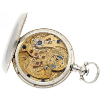 Swiss rare pair of pocket watches for Chinese market Circa 1870