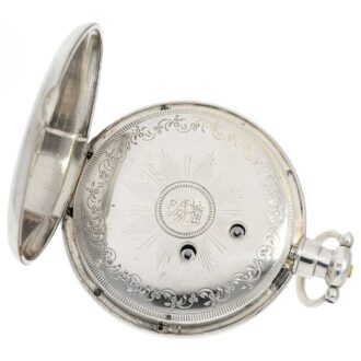 Swiss rare pair of pocket watches for Chinese market Circa 1870