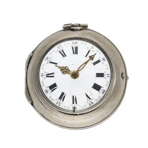 Swiss exceptionally large silver oignon pocket watch Circa 1700