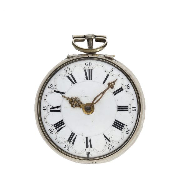Swiss exceptionally large silver oignon pocket watch Circa 1700 Swiss exceptionally large silver oignon pocket watch Circa 1700
