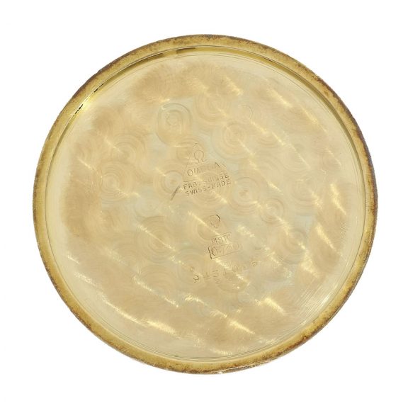 Swiss 18 Carat gold with two coloured Art Deco dial Circa 1935 Swiss 18 Carat gold with two coloured Art Deco dial Circa 1935