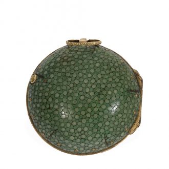 English 18 carat gold and shagreen verge pocket watch Circa 1765