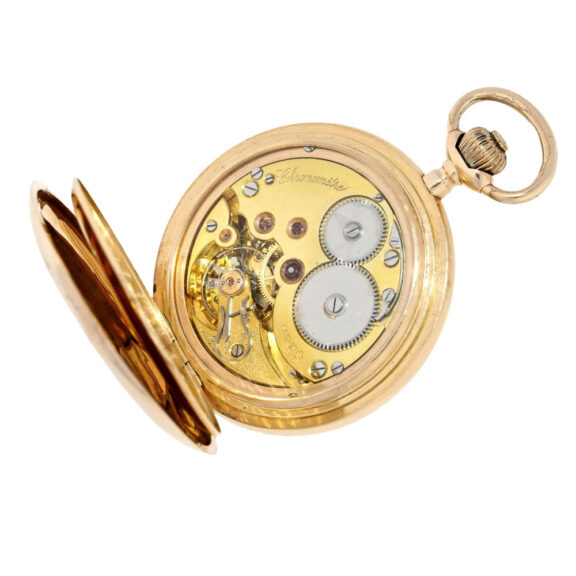 Swiss pocket watch with pivoted detent escapement Circa 1900 Swiss pocket watch with pivoted detent escapement Circa 1900