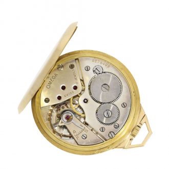 Rare Swiss 18 carat gold Art Deco lever watch Circa 1935