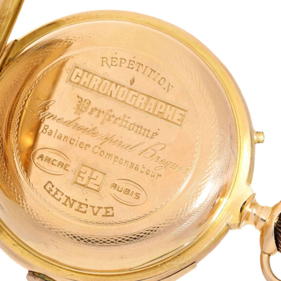 A Swiss pink gold open face lever pocket watch Circa 1890 A Swiss pink gold open face lever pocket watch Circa 1890