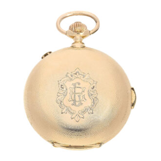 Swiss gold repeating lever pocket watch Circa 1900