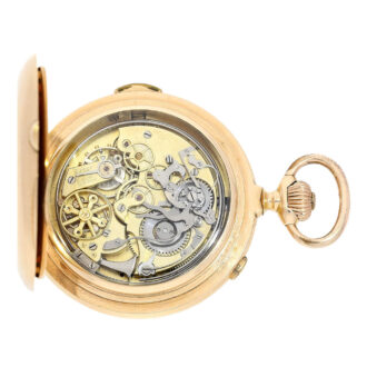 Swiss gold repeating lever pocket watch Circa 1900