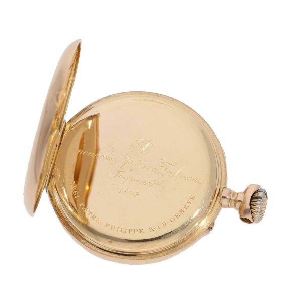 Swiss pink gold anker chronometer with rare caliber Circa 1899 Swiss pink gold anker chronometer with rare caliber Circa 1899
