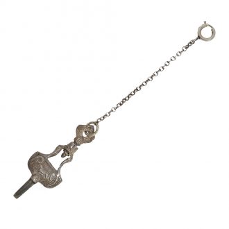 Swiss silver quarter hour repeater with Jacquemart automaton Circa 1820