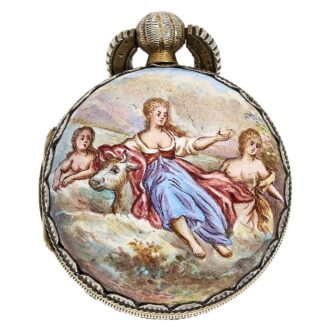 Austrian ladies watch with mythological scene Circa 1830