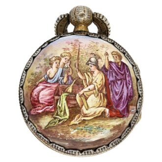Austrian ladies watch with mythological scene Circa 1830