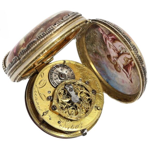 Austrian ladies watch with mythological scene Circa 1830 Austrian ladies watch with mythological scene Circa 1830