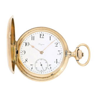 Swiss gold hunting cased lever pocket watch Circa 1900 Swiss gold hunting cased lever pocket watch Circa 1900