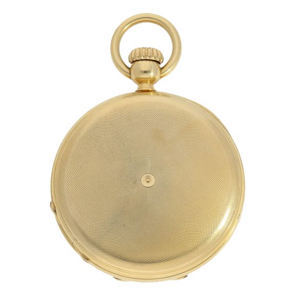 Swiss anker chronometer with crown winding Circa 1860 Swiss anker chronometer with crown winding Circa 1860