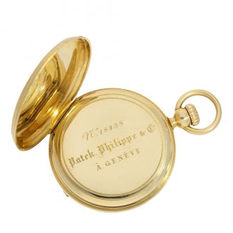 Swiss anker chronometer with crown winding Circa 1860