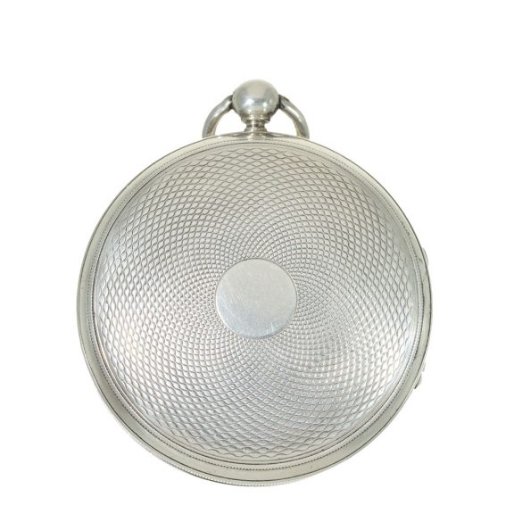 Swiss large silver verge astronomical pocket watch Circa 1800 Swiss large silver verge astronomical pocket watch Circa 1800