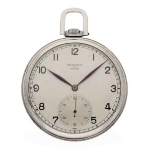 Swiss stainless steel apprentice lever watch Circa 1950