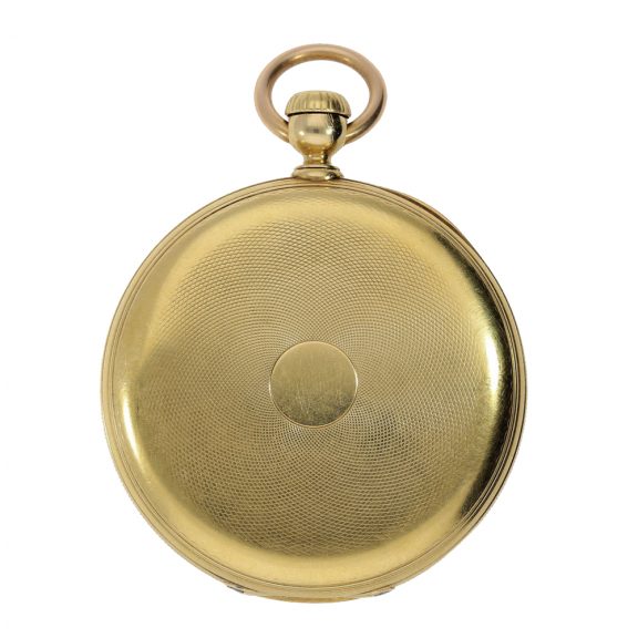 A very early 18 Carat gold anker chronometer Circa 1858 A very early 18 Carat gold anker chronometer Circa 1858