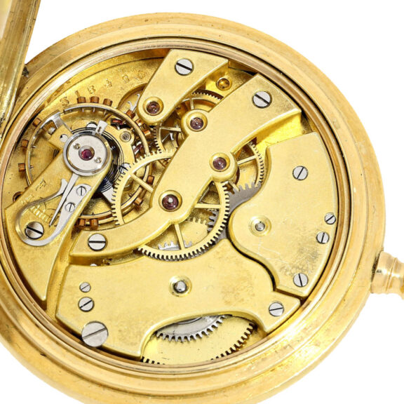Swiss gold anker chronometer pocket watch Circa 1915 Swiss gold anker chronometer pocket watch Circa 1915