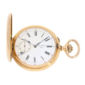 Swiss 18K gold lever pocket watch Circa 1880