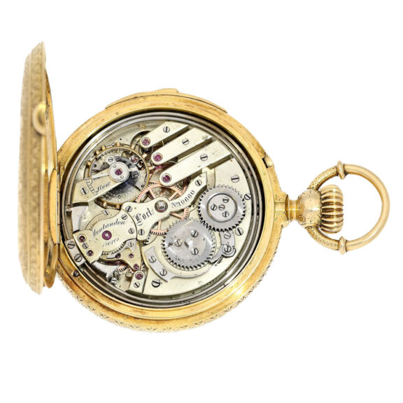 Swiss early splendour repeating pocket watch Circa 1870 Swiss early splendour repeating pocket watch Circa 1870