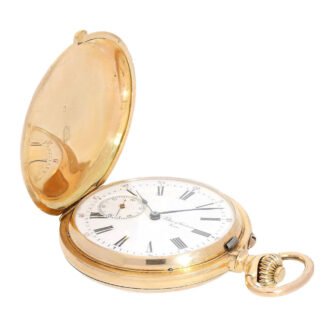 Swiss 18K gold lever pocket watch Circa 1880