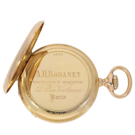 Elegant Swiss man's pocket watch with original box Circa 1885 Elegant Swiss man's pocket watch with original box Circa 1885