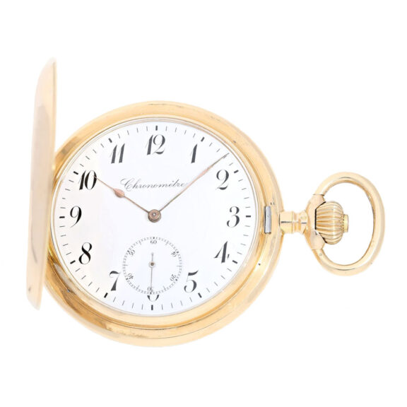 A Swiss chronometer with detent escapement Circa 1900 A Swiss chronometer with detent escapement Circa 1900