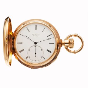 Danish gold minute repeater by Jules Jürgensen Circa 1871-1873