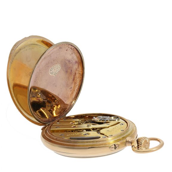German precision 14 Carat gold pocket watch Circa 1895 German precision 14 Carat gold pocket watch Circa 1895