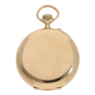 German precision 14 Carat gold pocket watch Circa 1895