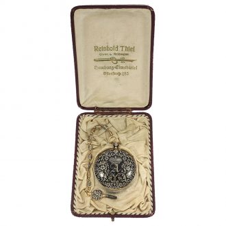 German gold and black enamel verge Lépine watch Circa 1827