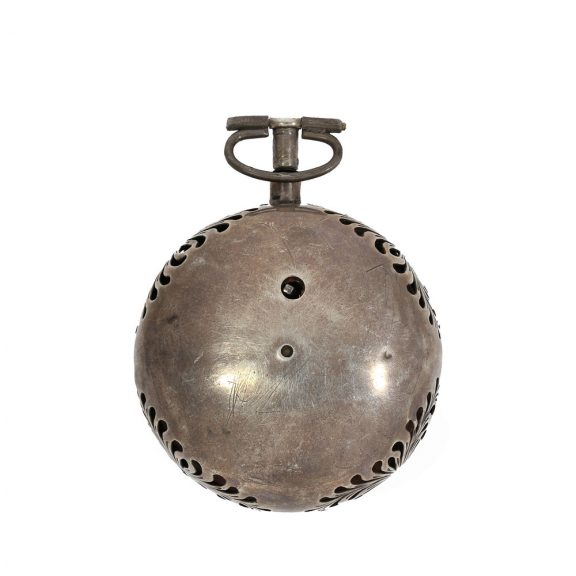 Dutch silver pocket watch with repeater and enamel painting Circa 1690 Dutch silver pocket watch with repeater and enamel painting Circa 1690