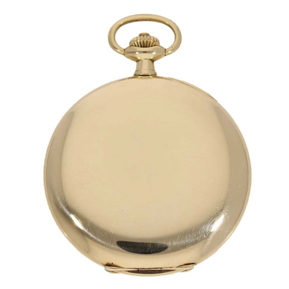 German 14 carat gold fine full hunter case watch Circa 1930 German 14 carat gold fine full hunter case watch Circa 1930