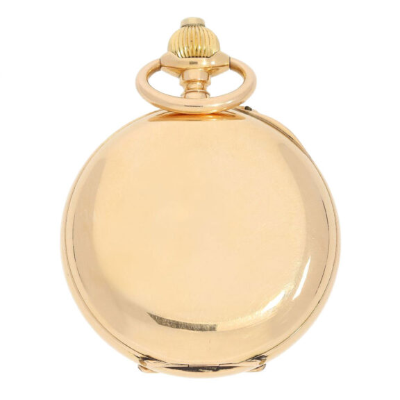 Swiss lever pocket watch with 30-min register Circa 1890 Swiss lever pocket watch with 30-min register Circa 1890