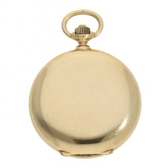 Swiss especially large and heavy gold full hunter cased watch Circa 1870