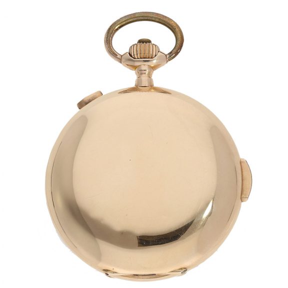 Large and heavy German red gold full hunting case pocket watch Circa 1895 Large and heavy German red gold full hunting case pocket watch Circa 1895