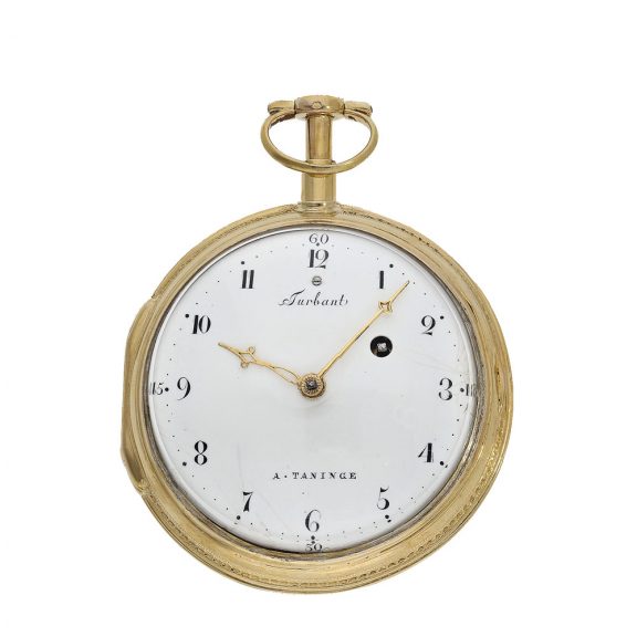 French 18 carat gold watch with striking mechanism Circa 1820 French 18 carat gold watch with striking mechanism Circa 1820
