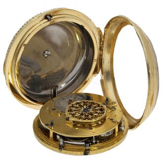 French 18 carat gold watch with striking mechanism Circa 1820 French 18 carat gold watch with striking mechanism Circa 1820