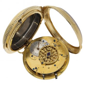 French 18 carat gold watch with striking mechanism Circa 1820 French 18 carat gold watch with striking mechanism Circa 1820