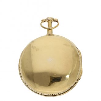 French 18 carat gold watch with striking mechanism Circa 1820 French 18 carat gold watch with striking mechanism Circa 1820