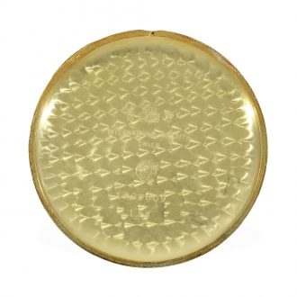 Swiss 18 Carat vintage pocket watch with manual winding Circa 1970