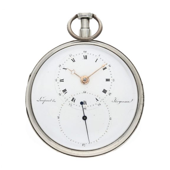 Danish silver deck watch with cylinder escapement Circa 1803