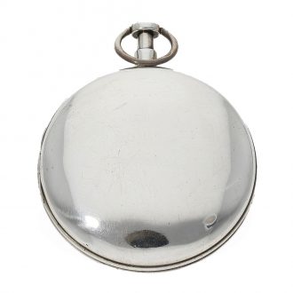 Danish silver deck watch with cylinder escapement Circa 1803