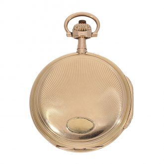 German large gold full hunter case watch ‘Louis XV’ Circa 1900 German large gold full hunter case watch ‘Louis XV’ Circa 1900
