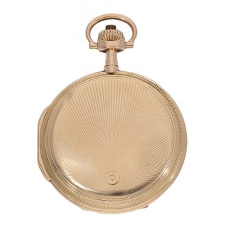 German large gold full hunter case watch ‘Louis XV’ Circa 1900 German large gold full hunter case watch ‘Louis XV’ Circa 1900