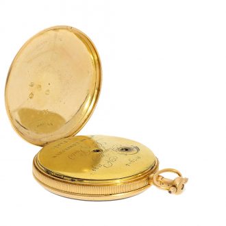 French 20 carat gold pocket watch with repeater Circa 1820