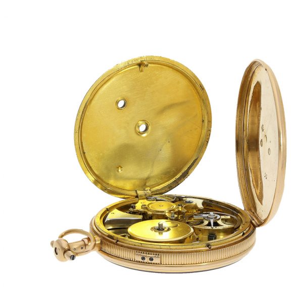 French 20 carat gold pocket watch with repeater Circa 1820 French 20 carat gold pocket watch with repeater Circa 1820