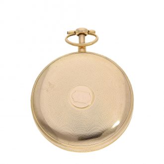 French 20 carat gold pocket watch with repeater Circa 1820