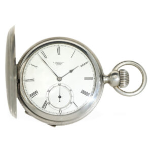 Swiss silver watch to celebrate 125th anniversary of Longines Circa 1992